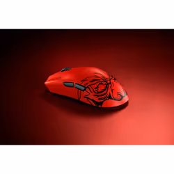 Razer Viper V3 Pro Faker Edition, Mano destra, Ottico, RF Wireless + USB Type-C, 35000 DPI, Rosso
