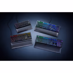 Razer RC21-01710100-R3M1 poggiapolso Finta pelle, Memory foam Nero - Vista aggiuntiva 4