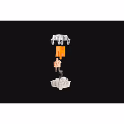 Razer RC21-02040300-R3M1 interruttore a chiave Arancione, Trasparente 36 pz - Vista aggiuntiva 4