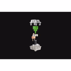 Razer RC21-02040200-R3M1 interruttore a chiave Verde, Trasparente 36 pz - Vista aggiuntiva 4