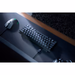Razer Huntsman Mini tastiera Gaming USB QWERTZ Tedesco Nero - Vista aggiuntiva 5