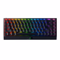 Razer BlackWidow V3 Mini, Con cavo e senza cavo, USB + RF Wireless + Bluetooth, Interruttore a chiave meccanica, QWERTY, LED ...