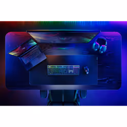 Razer DeathStalker V2 Pro tastiera Gaming USB + RF Wireless + Bluetooth QWERTY Tedesco Nero