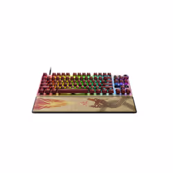 Razer Huntsman V3 Pro Tenkeyless tastiera Gaming USB QWERTY Inglese britannico Oro, Giallo - Vista aggiuntiva 4