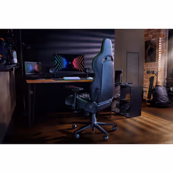 Razer Enki Sedia da gaming per PC Sedia tappezzata Nero - Vista aggiuntiva 4