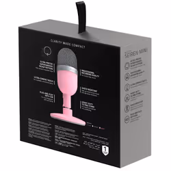 Razer Seiren Mini Rosa Microfono da tavolo - Vista aggiuntiva 5