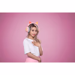 Razer Kraken Kitty - Quartz ed. Cuffia Cablata a padiglione Rosa - Vista aggiuntiva 7