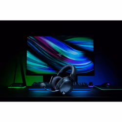 Razer BlackShark V2 Pro Auricolare Con cavo e senza cavo A Padiglione Gaming Nero - Vista aggiuntiva 4