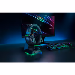 Razer Blackshark V2 Auricolare Cablato A Padiglione Gaming Nero, Verde - Vista aggiuntiva 6