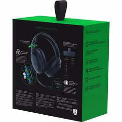 Razer BARRACUDA X Cuffie Con cavo e senza cavo A Padiglione Gaming USB tipo-C Nero - Vista aggiuntiva 8