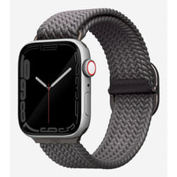Uniq Aspen Braided Band Grigio Nylon, Poliestere