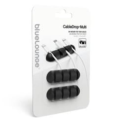 Bluelounge CableDrop Multi Scrivania Supporto per cavo Nero