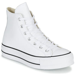 Sneakers alte Converse CHUCK TAYLOR ALL STAR LIFT CLEAN LEATHER HI Bianco - 36