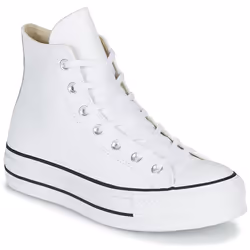 Sneakers alte Converse CHUCK TAYLOR ALL STAR LIFT CLEAN LEATHER HI Bianco - 36 1/2