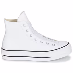Sneakers alte Converse CHUCK TAYLOR ALL STAR LIFT CLEAN LEATHER HI Bianco - 37 1/2 - Vista aggiuntiva 2