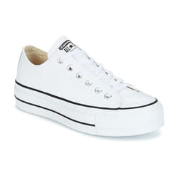 Sneakers basse Converse CHUCK TAYLOR ALL STAR LIFT CLEAN OX LEATHER Bianco - 39 1/2