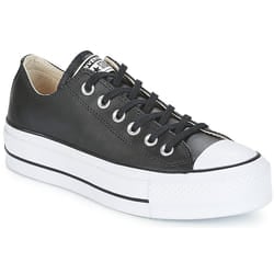 Sneakers basse Converse CHUCK TAYLOR ALL STAR LIFT CLEAN OX LEATHER Nero - 37 1/2