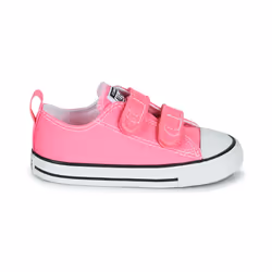 Scarpe bambini Converse CHUCK TAYLOR ALL STAR 2V OX Rosa - 23 - Vista aggiuntiva 2