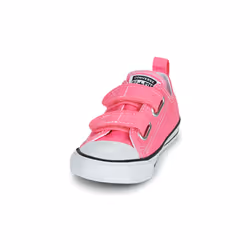 Scarpe bambini Converse CHUCK TAYLOR ALL STAR 2V OX Rosa - 25 - Vista aggiuntiva 3
