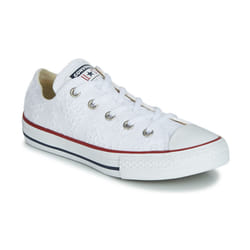 Scarpe bambini Converse CHUCK TAYLOR ALL STAR BROADERIE ANGLIAS OX Bianco - 27