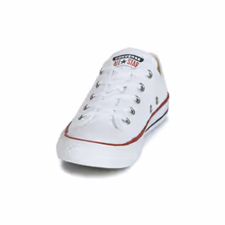 Scarpe bambini Converse CHUCK TAYLOR ALL STAR BROADERIE ANGLIAS OX Bianco - 28 - Vista aggiuntiva 3