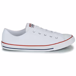 Sneakers basse Converse CHUCK TAYLOR ALL STAR DAINTY GS CANVAS OX Bianco - 36 - Vista aggiuntiva 2
