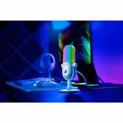 Razer Seiren V3 Chroma Bianco Microfono per PC - Vista aggiuntiva 4