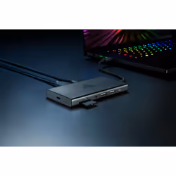 Razer USB-C Dock Cablato USB 3.2 Gen 1 (3.1 Gen 1) Type-C Nero - Vista aggiuntiva 3