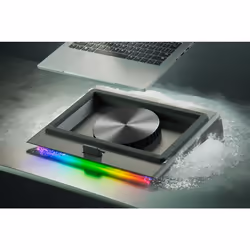 Razer RC21-02300100-R3GW base di raffreddamento per laptop 45,7 cm (18") Nero - Vista aggiuntiva 2