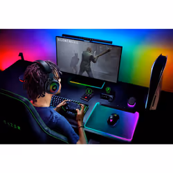 Razer Kraken V4 Pro Auricolare Con cavo e senza cavo A Padiglione Gaming USB tipo A Bluetooth Nero - Vista aggiuntiva 7