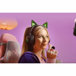 Razer Kraken Kitty V2 Auricolare Cablato A Padiglione Gaming USB tipo A Nero - Vista aggiuntiva 5
