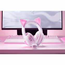 Razer Kraken Kitty V2 Auricolare Cablato A Padiglione Gaming USB tipo A Bianco - Vista aggiuntiva 5
