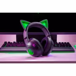 Razer Kraken Kitty V2 BT Auricolare Wireless A Padiglione Gaming Bluetooth Nero - Vista aggiuntiva 6