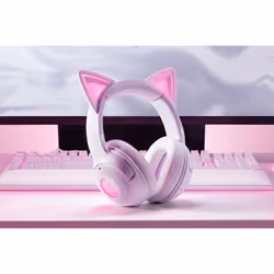 Razer Kraken Kitty V2 BT Auricolare Wireless A Padiglione Gaming Bluetooth Bianco - Vista aggiuntiva 6