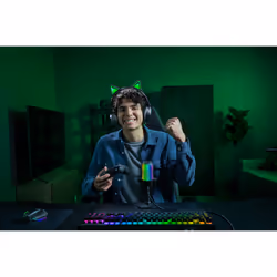 Razer Kraken Kitty V3 Pro Auricolare Con cavo e senza cavo A Padiglione Gaming USB tipo A Bluetooth Nero - Vista aggiuntiva 6