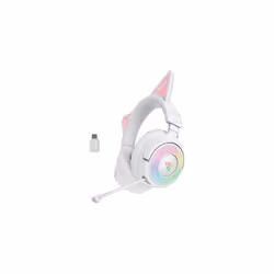 Razer Kraken Kitty V3 Pro - White Auricolare Con cavo e senza cavo A Padiglione Gaming USB tipo A Bluetooth Bianco - Vista aggiuntiva 3