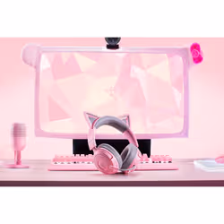 Razer Kraken Kitty V3 X Auricolare Cablato A Padiglione Gaming USB tipo A Rosa - Vista aggiuntiva 2
