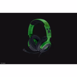 Razer Kraken V4 X Auricolare Cablato A Padiglione Gaming USB Type-C / USB Type-A Nero, Verde - Vista aggiuntiva 3