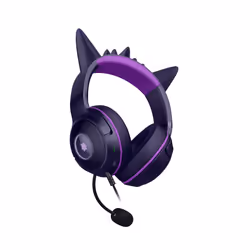 Razer Kraken Kitty V2 - Pokemon Gengar Ed. Auricolare Cablato A Padiglione Gaming USB tipo A Rosa - Vista aggiuntiva 3