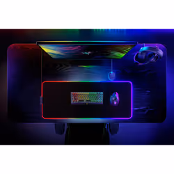 Razer Strider Chroma Tappetino per mouse per gioco da computer Nero - Vista aggiuntiva 6