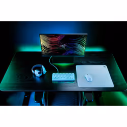 Razer Atlas Tappetino per mouse per gioco da computer Bianco - Vista aggiuntiva 4