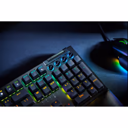 Razer BlackWidow V4 tastiera Gaming USB QWERTY Tedesco Nero - Vista aggiuntiva 6