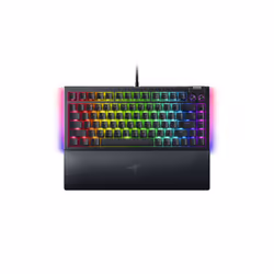 Razer BlackWidow V4 75%, Cablato, USB, Interruttore a chiave meccanica, QWERTY, LED RGB, Nero