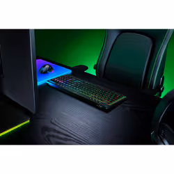Razer BlackWidow V4 Low-Profile HyperSpeed tastiera Gaming USB + RF Wireless + Bluetooth Nero - Vista aggiuntiva 4