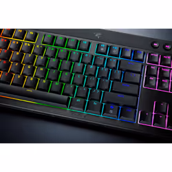 Razer BlackWidow V4 Low-Profile HyperSpeed tastiera Gaming USB + RF Wireless + Bluetooth Nero - Vista aggiuntiva 5