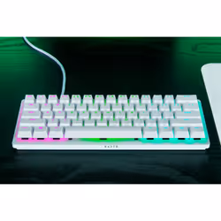 Razer RZ03-04970100-R3M1 tastiera Gaming USB QWERTY Inglese britannico Bianco