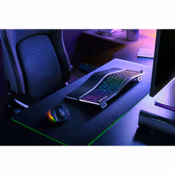 Razer Pro Type Ergo tastiera Universale USB + RF Wireless + Bluetooth QWERTY Inglese US Nero - Vista aggiuntiva 2