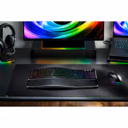Razer Pro Type Ergo tastiera Universale USB + RF Wireless + Bluetooth QWERTY Inglese US Nero - Vista aggiuntiva 3