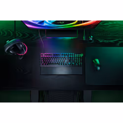 Razer Huntsman V3 Pro 8KHz Tastiera con filo QWERTY Tedesco retroilluminata gaming Nero - Vista aggiuntiva 4