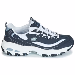 Sneakers basse Skechers D'LITES BIGGEST FAN Blu - 35 1/2 - Vista aggiuntiva 2